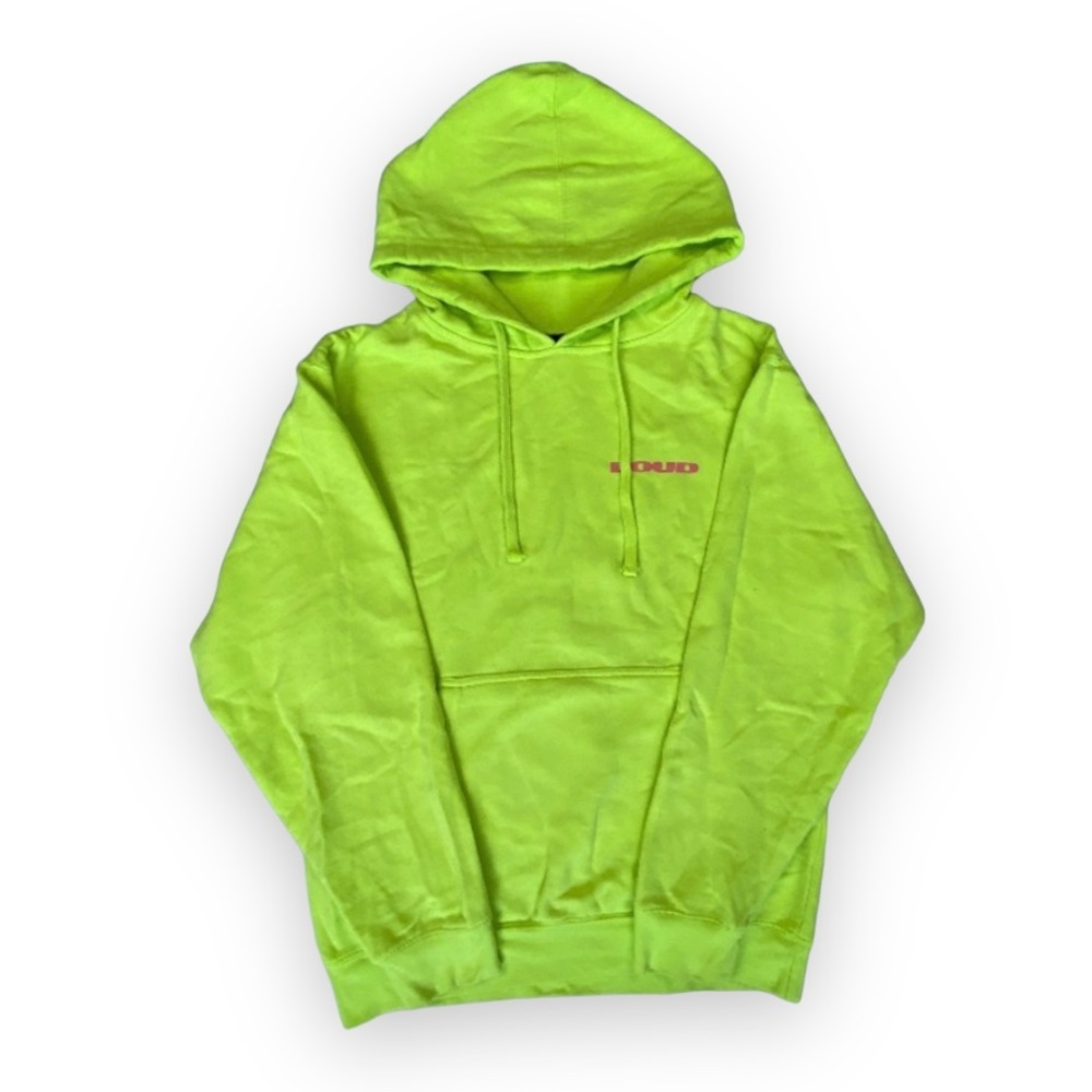 Rolling Loud Miami ‘19 5 Year Anniversary Highlighter Neon Hoodie Mens S